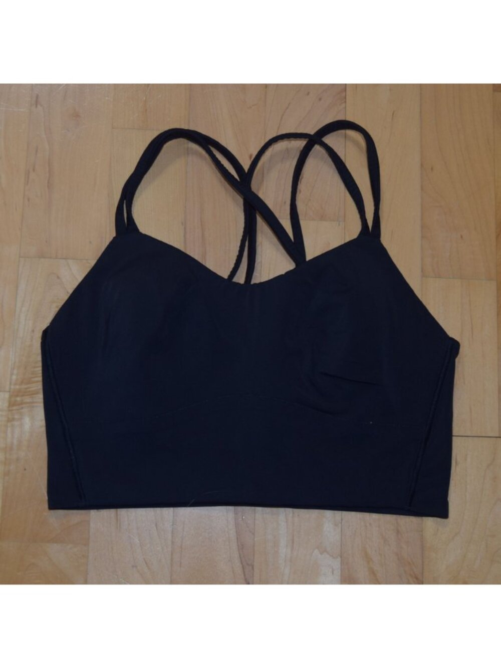 Lululemon Like a Cloud Longline Bra Women's Sz 6 Yoga Athletic Bra - Picture 2 of 5